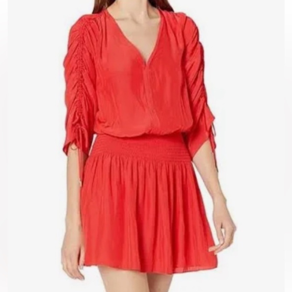 Ramy Brook red mini dress